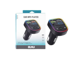 افام ترنسمیتر بلوتوثی بوکو مدل CH-036 با قابلیت پخش MP3 و شارژر