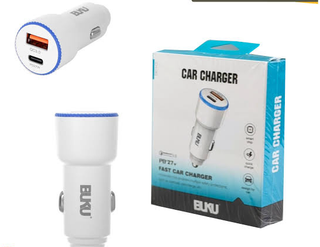 شارژر فندکی سوپر فست شارژ بوکو مدل CH-043 با توان ۲۷ وات